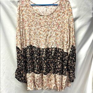 Chic Soul Floral Print Women's Top